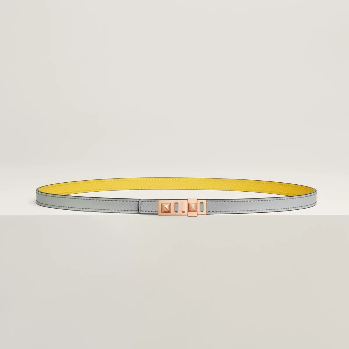 Collier de Chien belt buckle & Reversible leather strap 13 mm