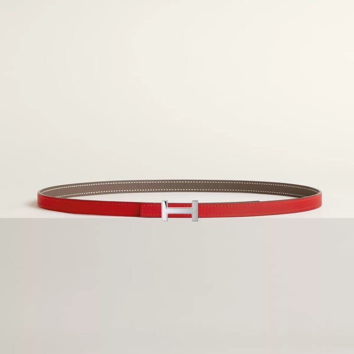 Focus belt buckle & Reversible leather strap 13 mm