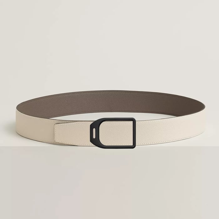 Jockey Belt Buckle & Reversible Leather Strap 38 MM