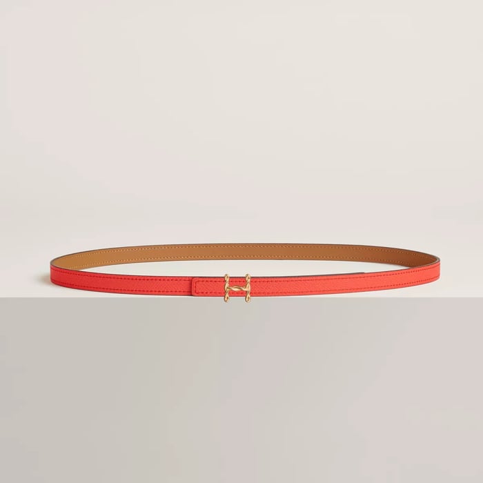 H Torsade Belt Buckle & Reversible Leather Strap 13 MM