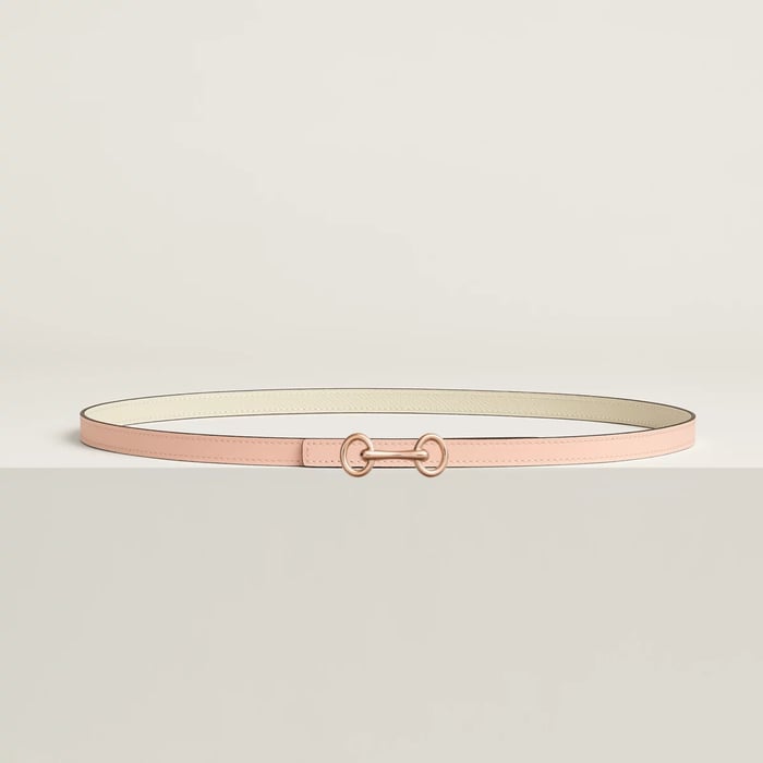 Heritage belt buckle & Reversible leather strap 13 mm