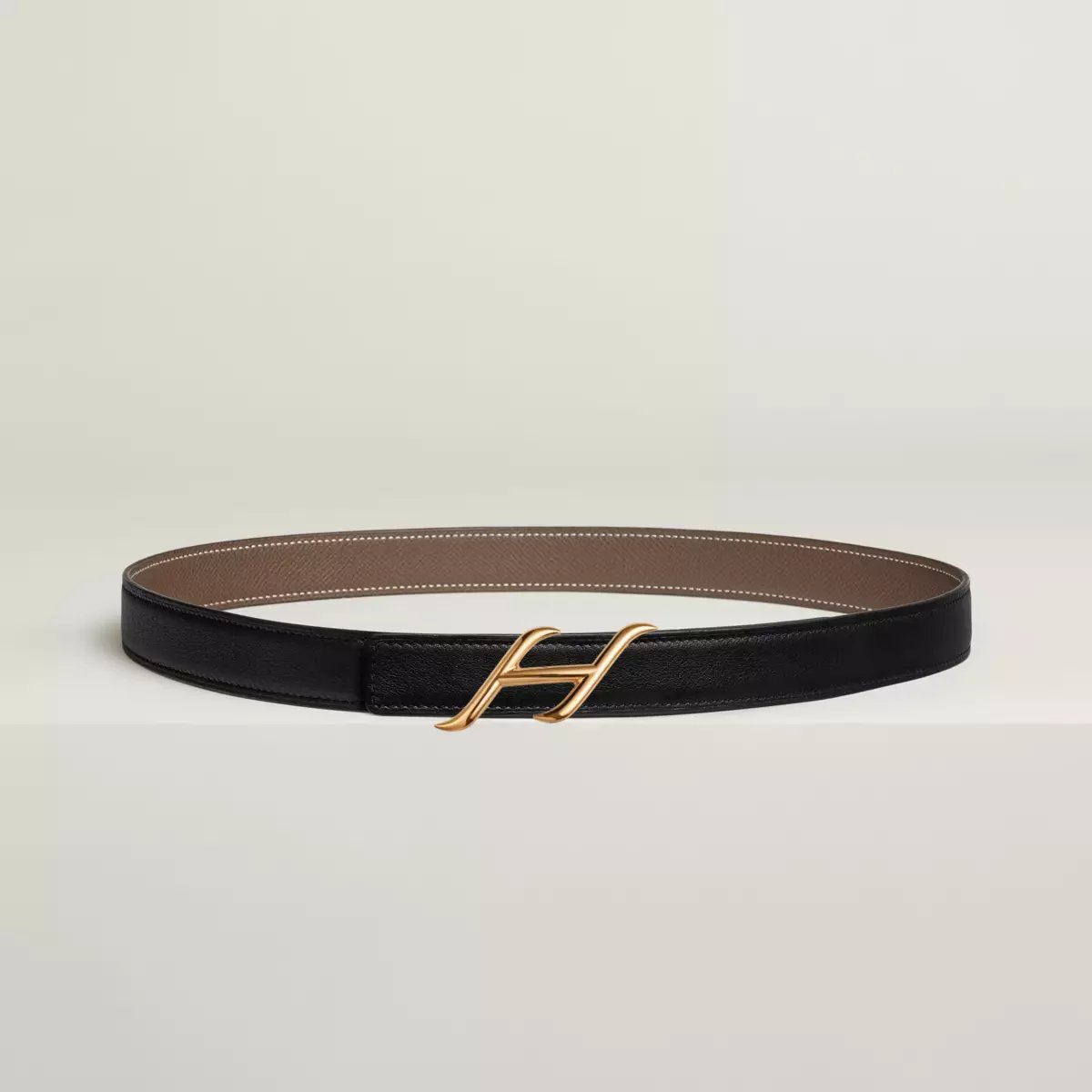 HDN belt buckle & Reversible leather strap 24 mm