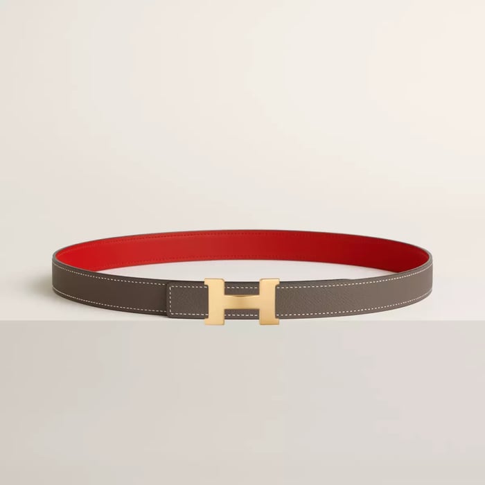 Mini Constance Belt Buckle & Reversible Leather Strap 24 MM