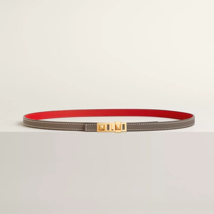 Collier De Chien Belt Buckle & Reversible Leather Strap 13 MM