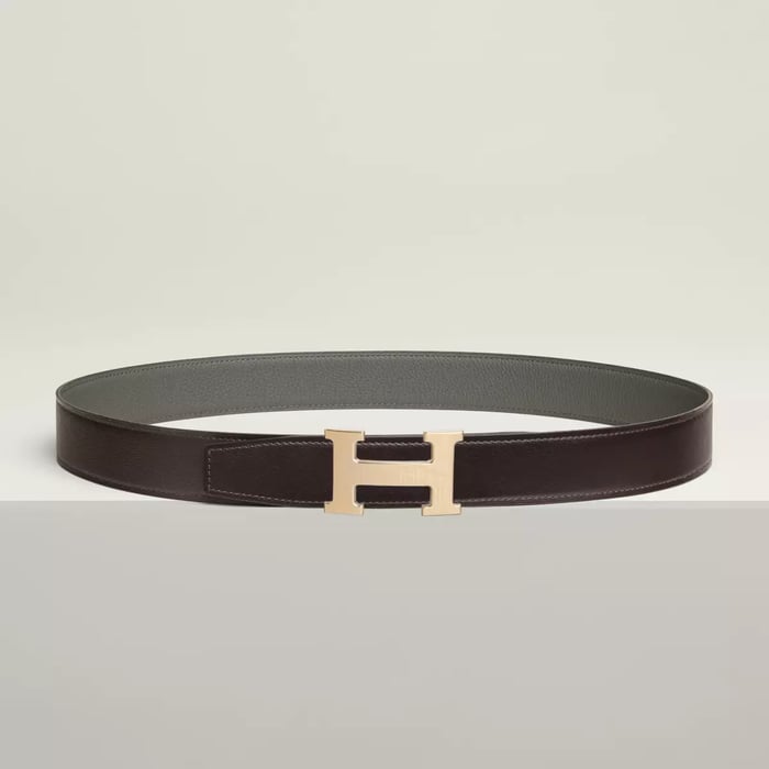 5382 Faubourg Belt Buckle & Reversible Leather Strap 32 MM