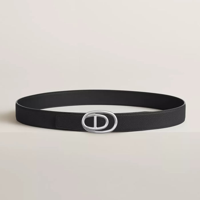 Odyssee Belt Buckle & Reversible Leather Strap 32 MM