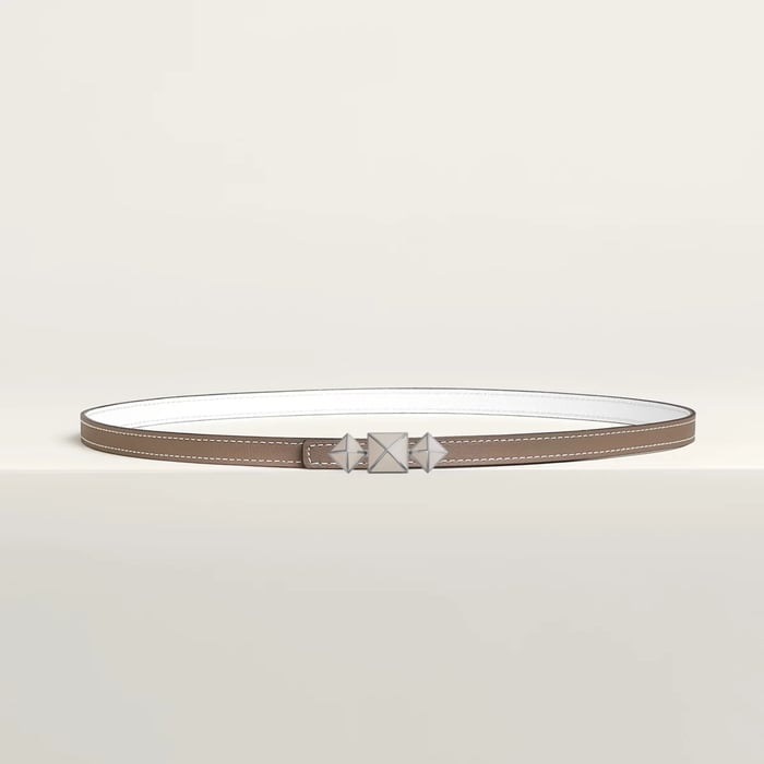 1925 belt buckle & Reversible leather strap 13 mm