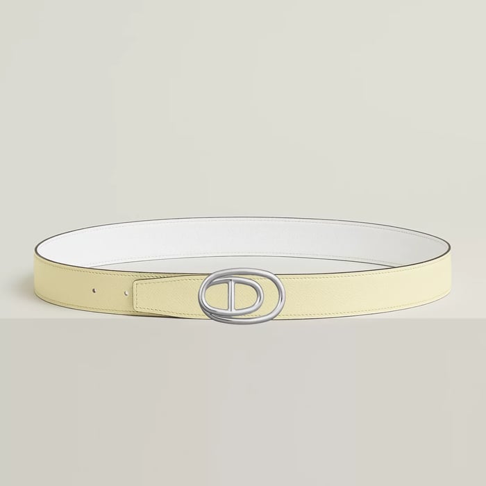 Odyssee 벨트 버클 & 리버서블 가죽 스트랩 32mm