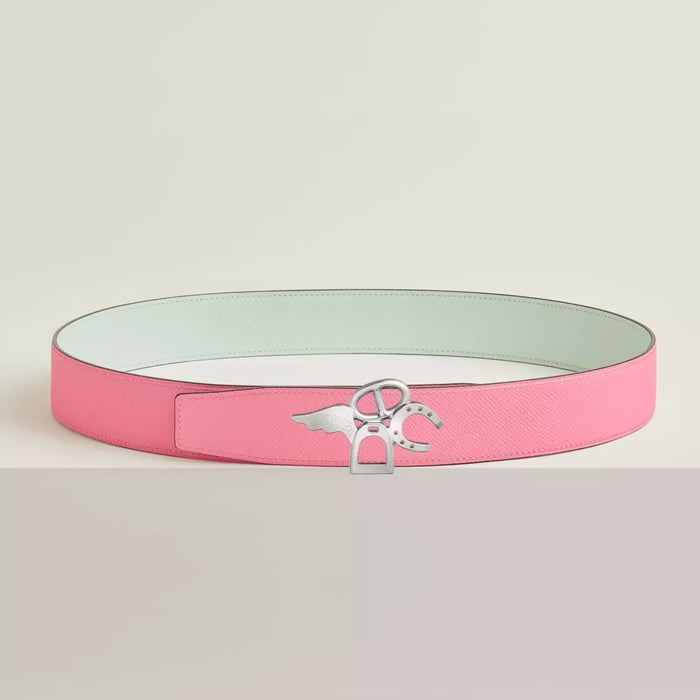 Good Luck Belt Buckle & Reversible Leather Strap 38 MM