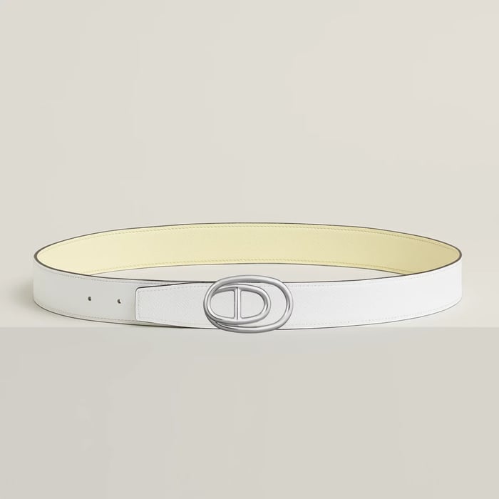 Odyssee 벨트 버클 & 리버서블 가죽 스트랩 32mm