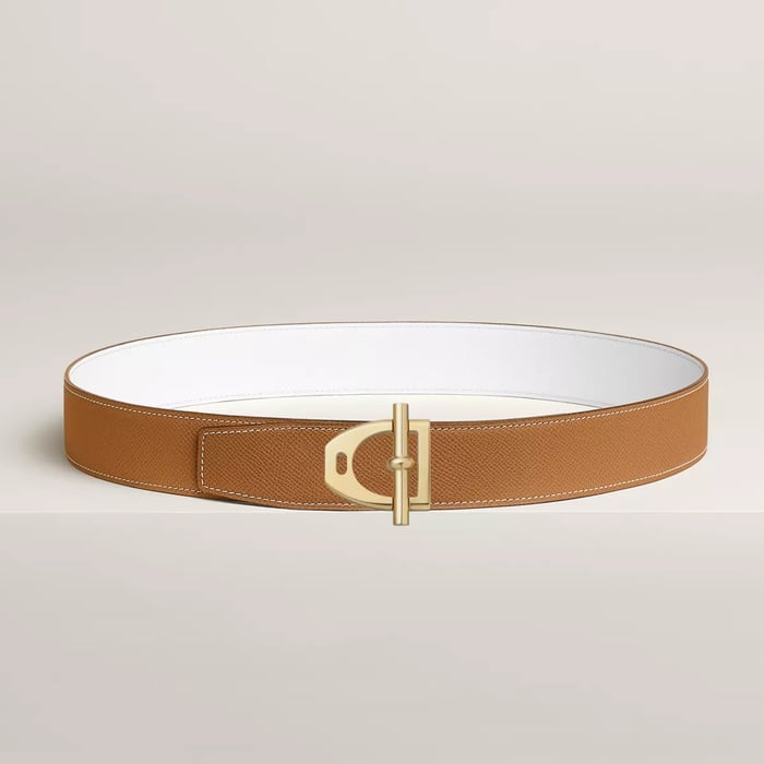 Neo Etrier Belt Buckle & Reversible Leather Strap 38 MM