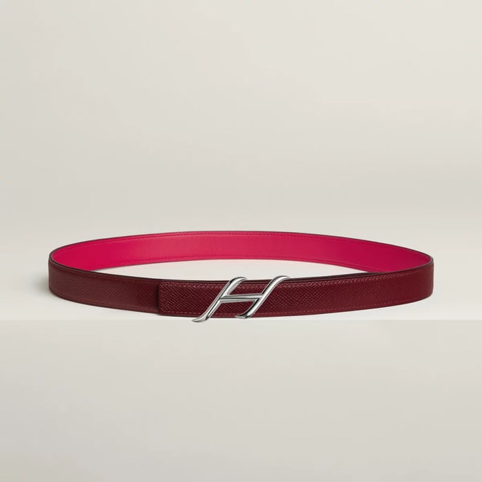 Hdn Belt Buckle & Reversible Leather Strap 24 MM