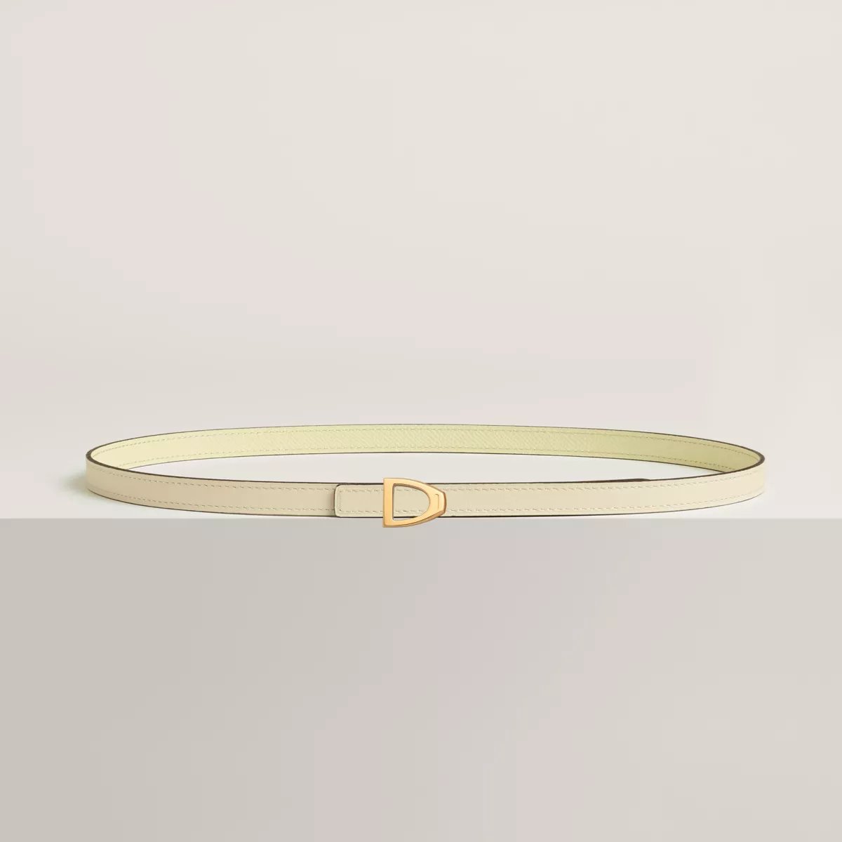 Cavaliere belt buckle & Reversible leather strap 13 mm