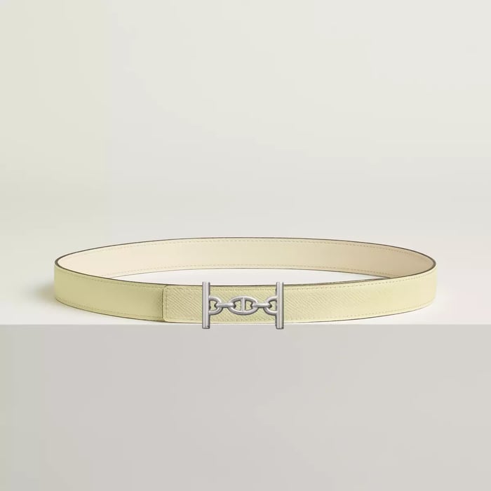 Lagune Belt Buckle & Reversible Leather Strap 24 MM