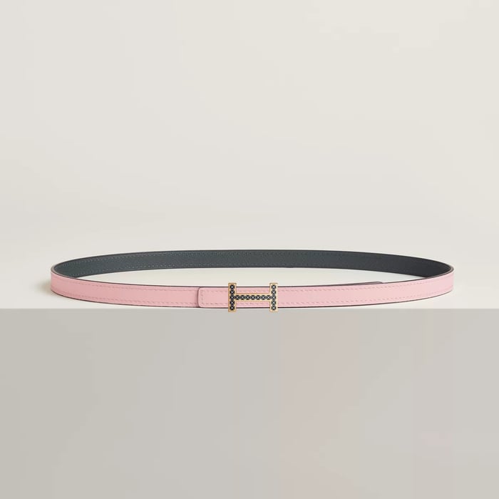 Focus Medor Laquee belt buckle & Reversible leather strap 13 mm