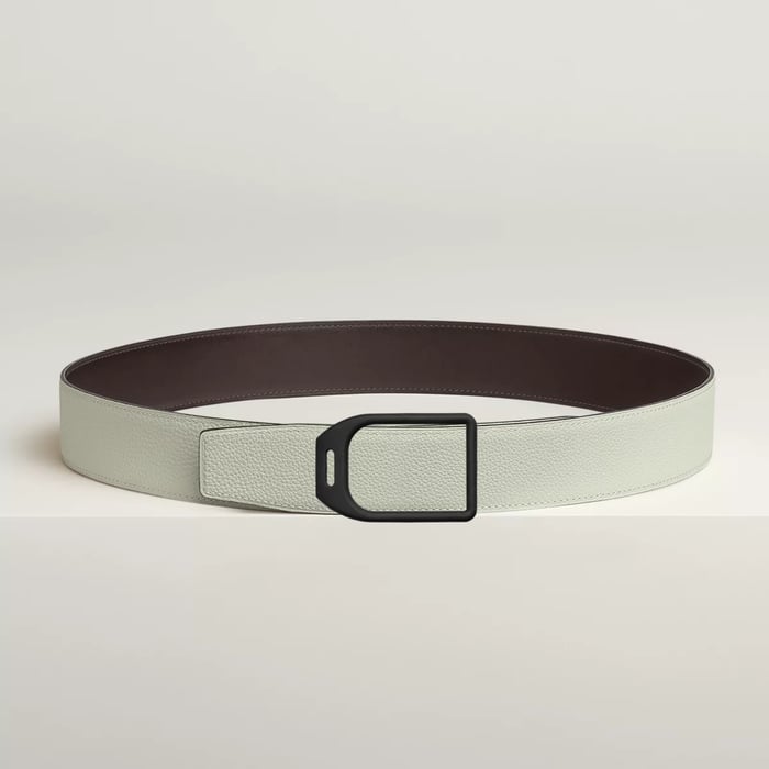 Jockey Belt Buckle & Reversible Leather Strap 38 MM