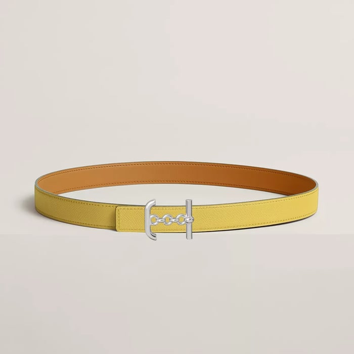 Ancre Marin Belt Buckle & Reversible Leather Strap 24 MM