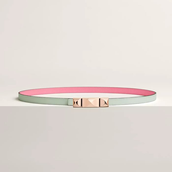 Infini belt buckle & Reversible leather strap 13 mm