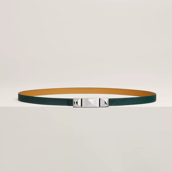 Infini Belt Buckle & Reversible Leather Strap 13 MM