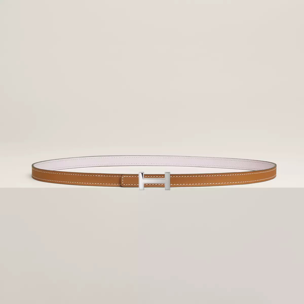 Focus belt buckle & Reversible leather strap 13 mm
