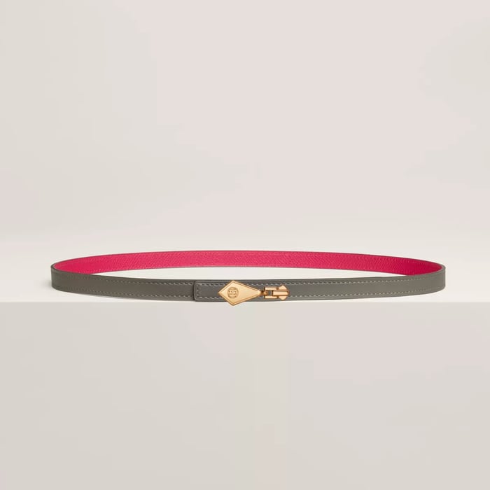 Fermetout belt buckle & Reversible leather strap 13 mm