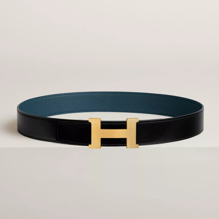 Constance Belt Buckle & Reversible Leather Strap 38 MM