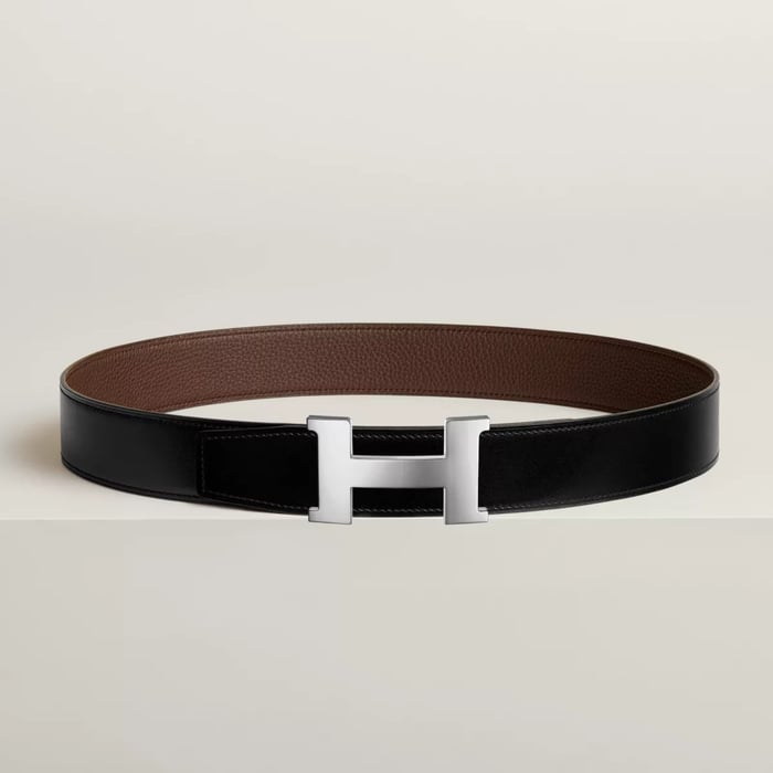 Constance Belt Buckle & Reversible Leather Strap 38 MM