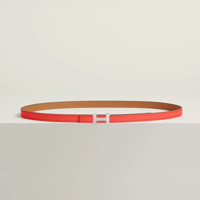 Mini 5382 Belt Buckle & Reversible Leather Strap 13 MM