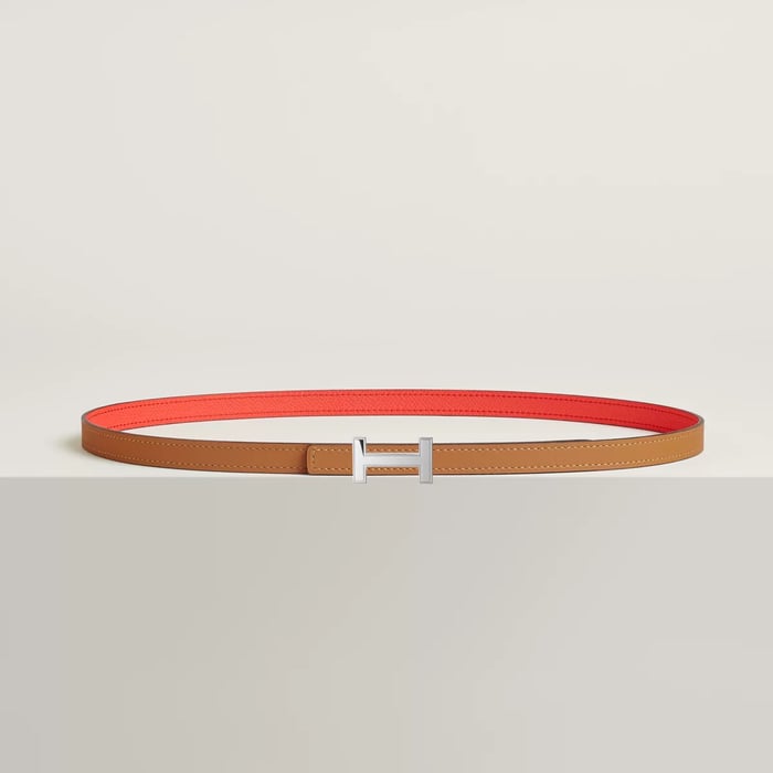 Focus belt buckle & Reversible leather strap 13 mm