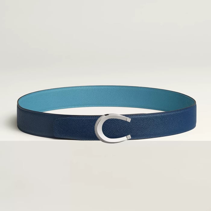 Luck Belt Buckle & Reversible Leather Strap 38 MM