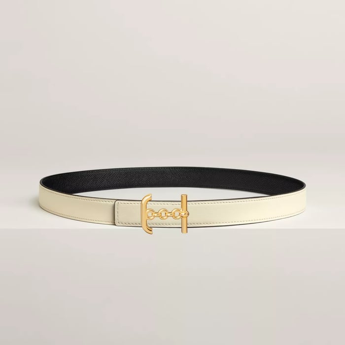 Ancre Marin Belt Buckle & Reversible Leather Strap 24 MM