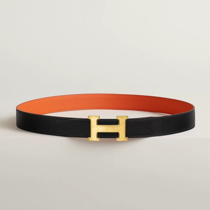 H Martelee 벨트 버클 & 리버서블 가죽 스트랩 32mm