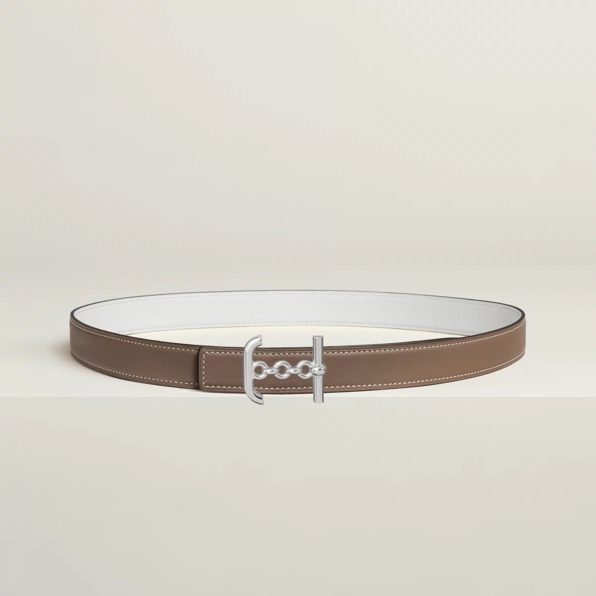 Ancre Marin belt buckle & Reversible leather strap 24 mm
