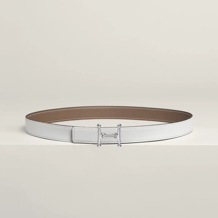 Mors H Belt Buckle & Reversible Leather Strap 24 MM