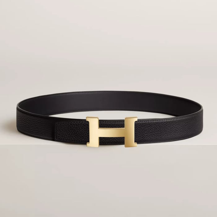 Constance Belt Buckle & Reversible Leather Strap 38 MM