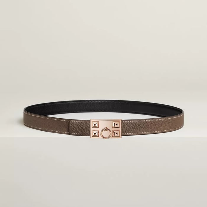 Collier De Chien 벨트 버클 & 리버서블 가죽 스트랩 24mm