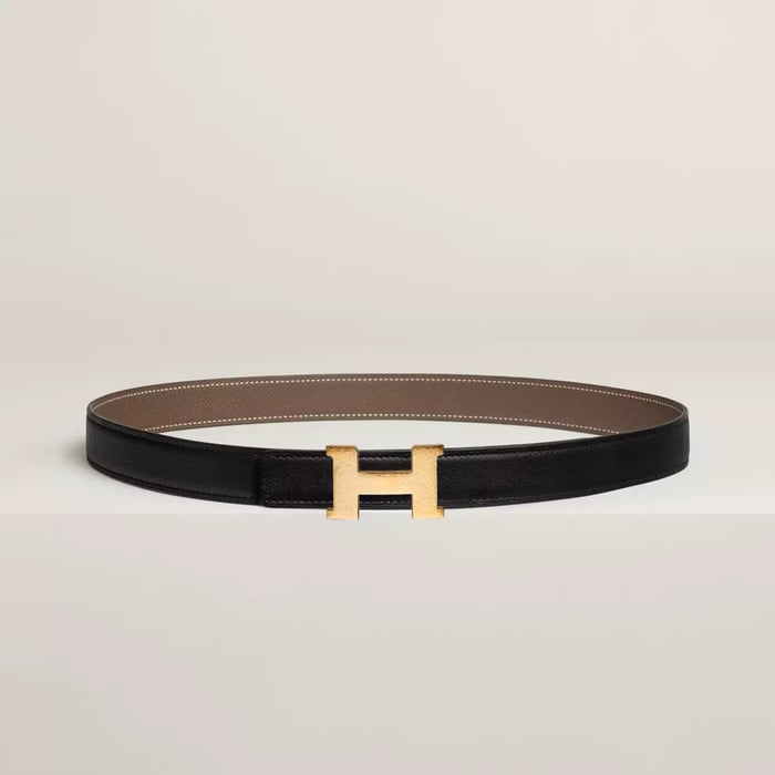 Mini Constance Martelee Belt Buckle & Reversible Leather Strap 24 MM