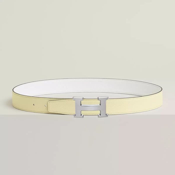 H 벨트 버클 & 리버서블 가죽 스트랩 32mm