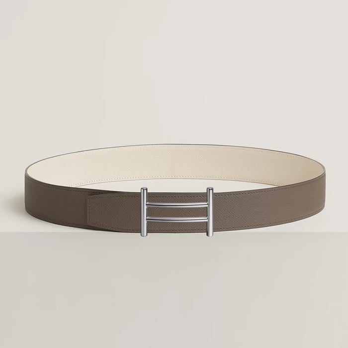 Rider Belt Buckle & Reversible Leather Strap 38 MM