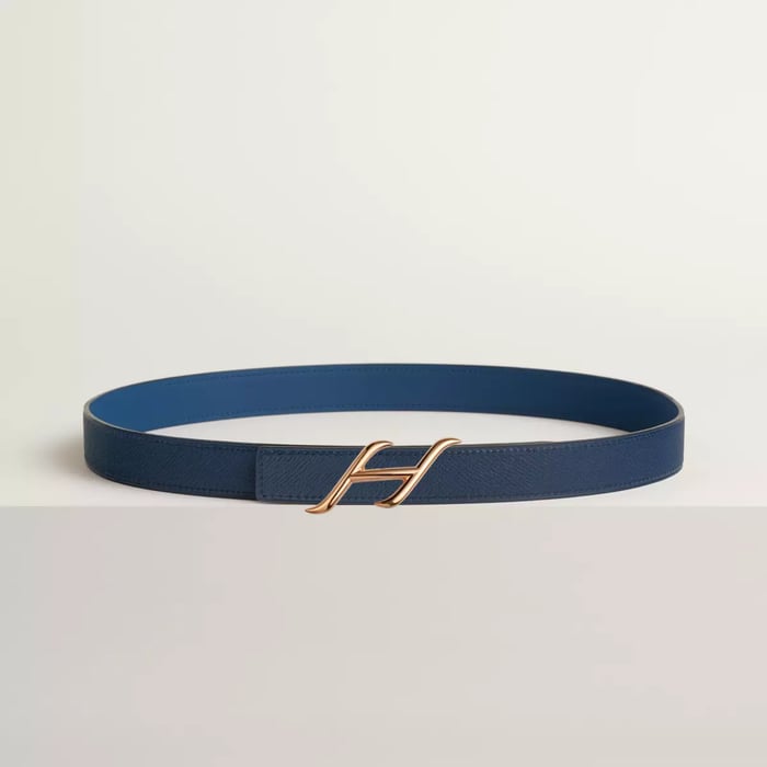 Hdn Belt Buckle & Reversible Leather Strap 24 MM