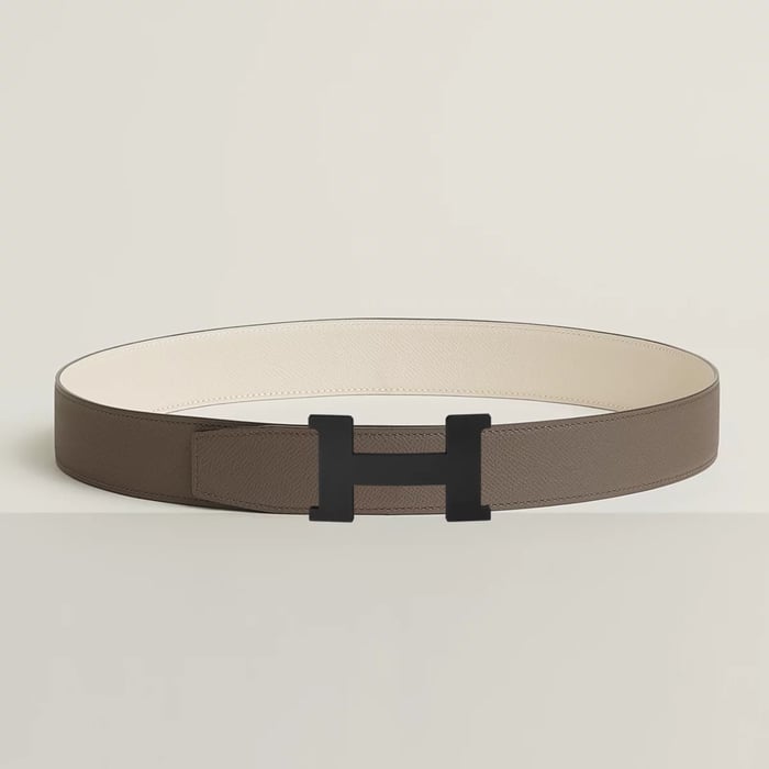 Constance Belt Buckle & Reversible Leather Strap 38 MM