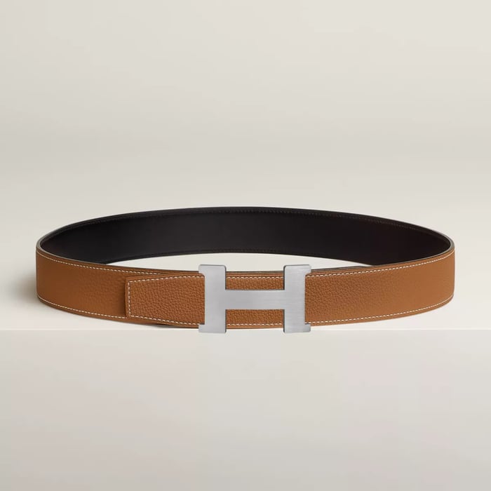 Constance Belt Buckle & Reversible Leather Strap 38 MM