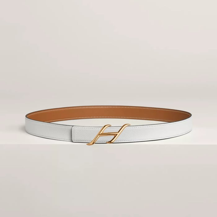 Hdn Belt Buckle & Reversible Leather Strap 24 MM