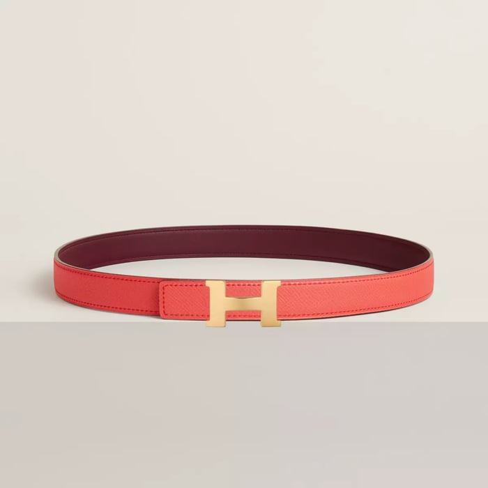 Mini Constance Belt Buckle & Reversible Leather Strap 24 MM