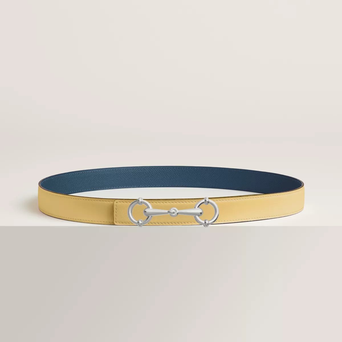 Lady Rider belt buckle & Reversible leather strap 24 mm