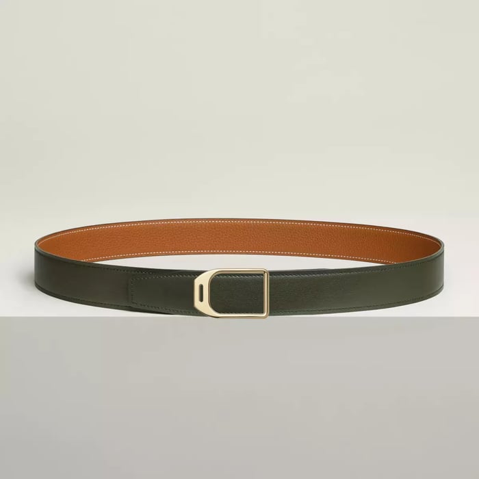 ベルトバックル 《ジョッキー》 & レザーベルト（キット） 32