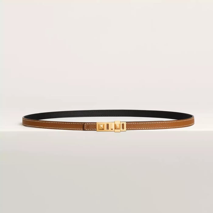 Collier De Chien 벨트 버클 & 리버서블 가죽 스트랩 13mm
