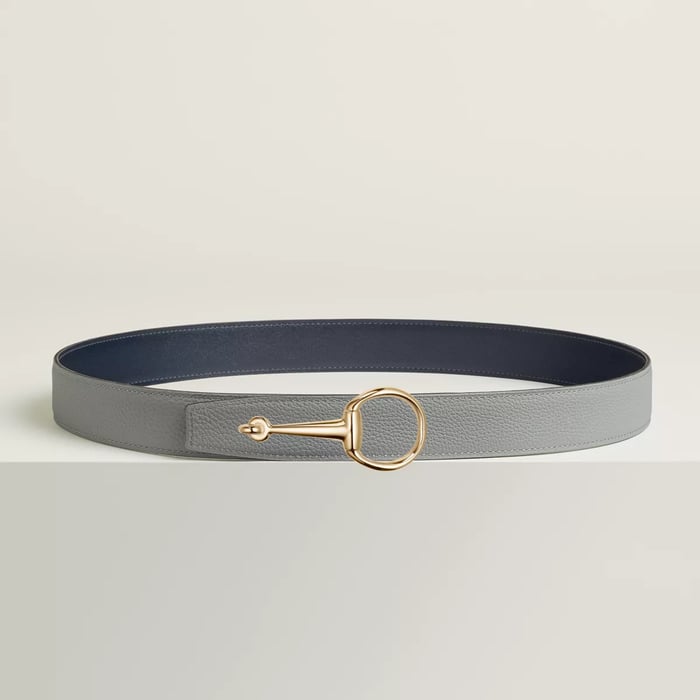 Casaque Belt Buckle & Reversible Leather Strap 32 MM