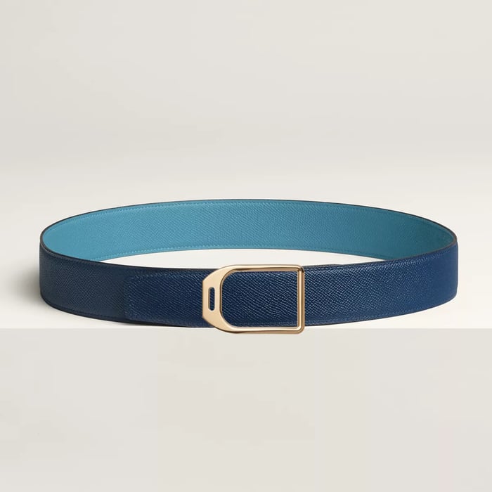 Jockey Belt Buckle & Reversible Leather Strap 38 MM