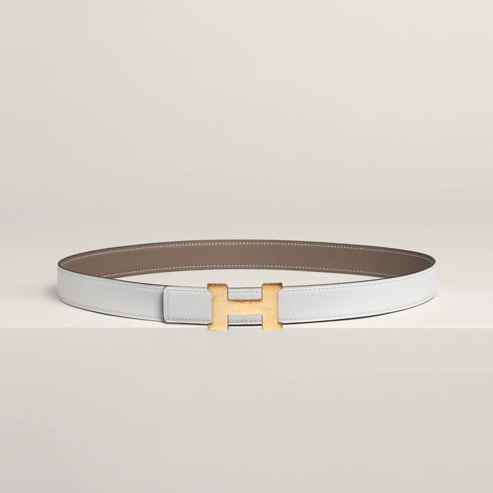 Mini Constance Martelee Belt Buckle & Reversible Leather Strap 24 MM